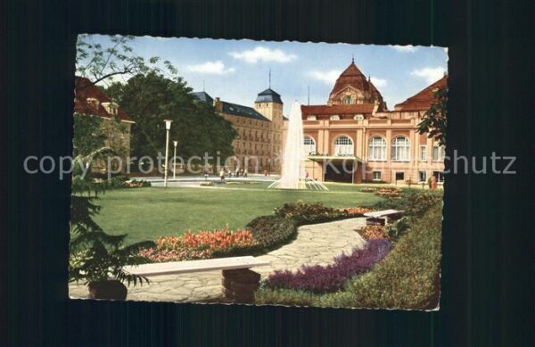 Bad Neuenahr-Ahrweiler Kurhaus Casino Kursanatorium Park Fontä