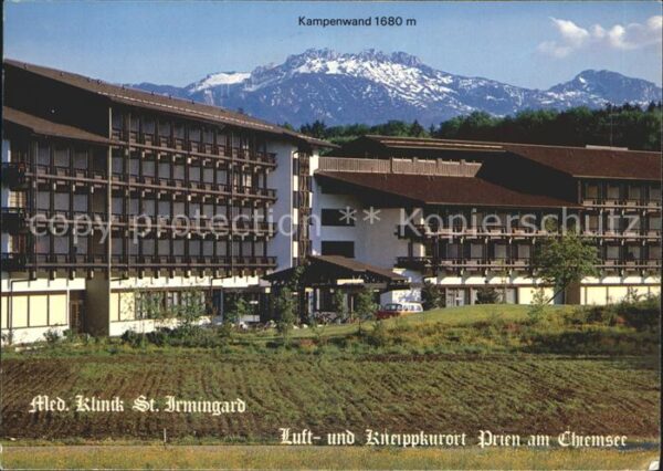 Prien Chiemsee Med Klinik St Irmingard Kampenwand Chie