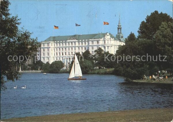 Hamburg Atlantic Hotel Alster Segeln
