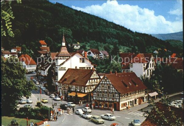 Bad Herrenalb Mönchs Posthotel Historische Klostersch
