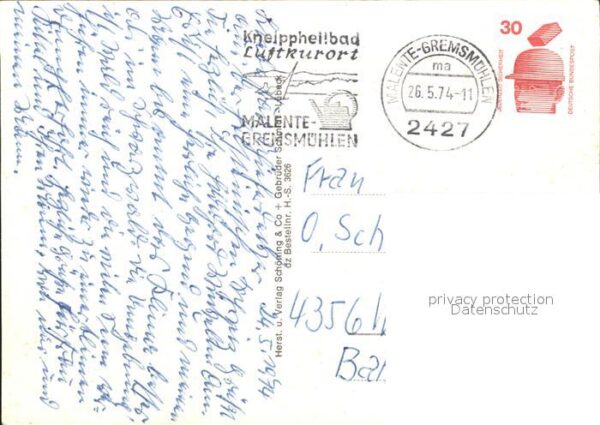 Malente-Gremsmuehlen Haus des Kurgastes Kursaal Klönzimmer S – Bild 2