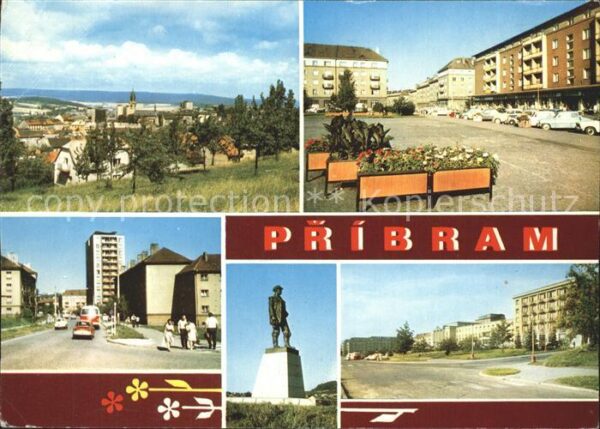 Pribram Celkovy pohled Nova vystavba Tr A Zapot