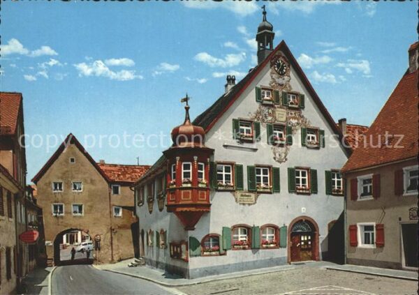 Graefenberg Oberfranken Rathaus Erker Tor Fränkische Schweiz