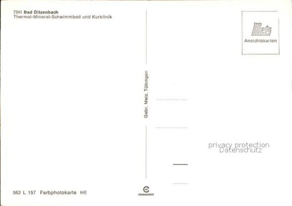 Bad Ditzenbach Thermal Mineral Schwimmbad Kurklinik – Bild 2