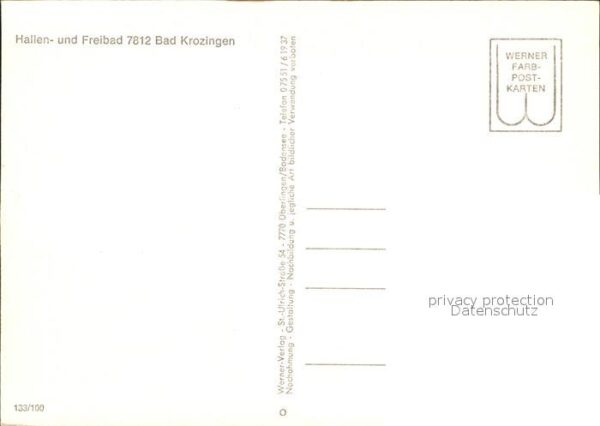 Bad Krozingen Sportbad Hallenbad Freibad Kurort – Bild 2