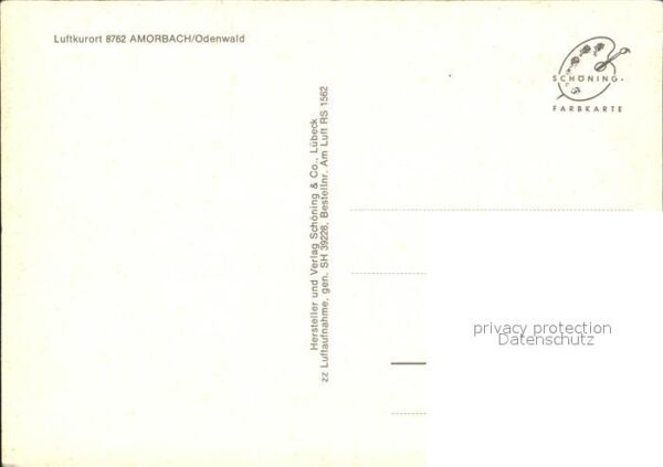 Amorbach Miltenberg Luftkurort Odenwald Fliegeraufnahme – Bild 2