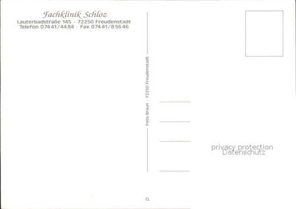 Freudenstadt Fachklinik Schloz Schwarzwald – Bild 2