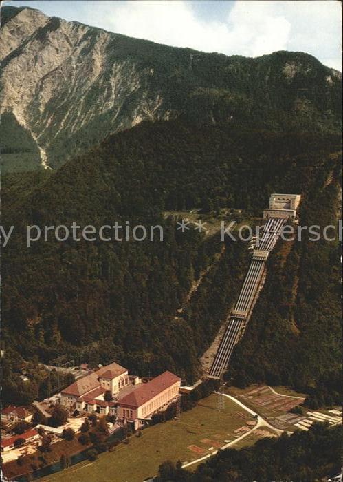Walchensee Kraftwerk des Bayernwerkes Fliegeraufna