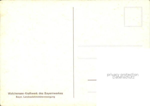 Walchensee Kraftwerk des Bayernwerkes Fliegeraufna – Bild 2