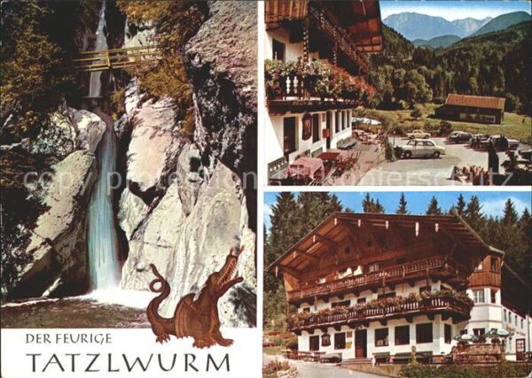 Bayrischzell Der Feurige Tatzlwurm Wasserfall Althis