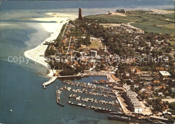 Laboe Hafen Marine Ehrenmal Fliegeraufnahme