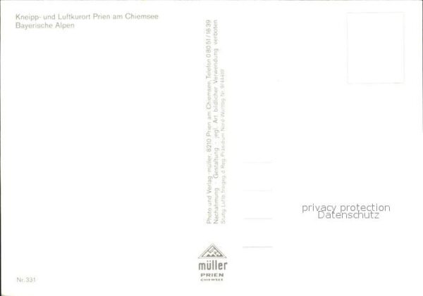 Prien Chiemsee Kneipp Luftkurort Bayerische Alpen Flie – Bild 2