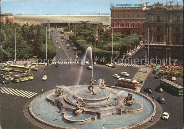 Roma Rom Piazza della Repubblica Republikplatz