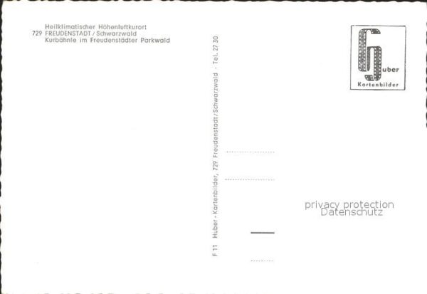 Freudenstadt Kurbähnle Parkwald Heilklimatischer Höh – Bild 2