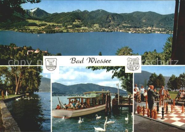 Bad Wiessee Panorama Tegernsee Kurpromenade Bodensc