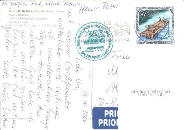 Muehlbach Hochkoenig Hotel Arthurhaus Edelweiss Berchtesgade – Bild 2