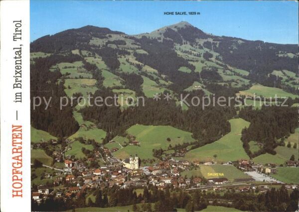 Hopfgarten Brixental Barocke Pfarrkirche Hohe Salve Fliegera