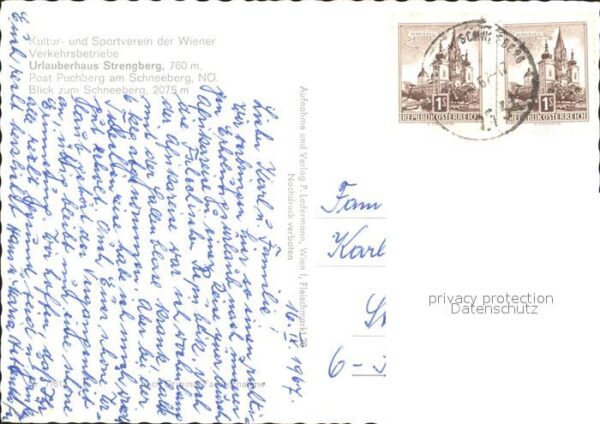 Puchberg Schneeberg Urlauberhaus Strengberg – Bild 2