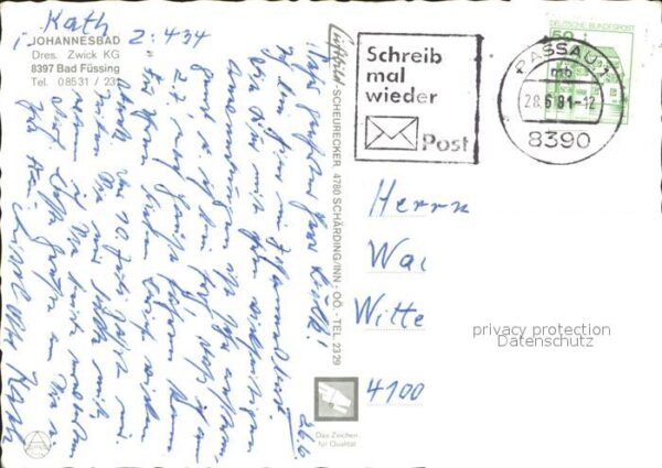 Bad Fuessing Johannesbad Fliegeraufnahme – Bild 2