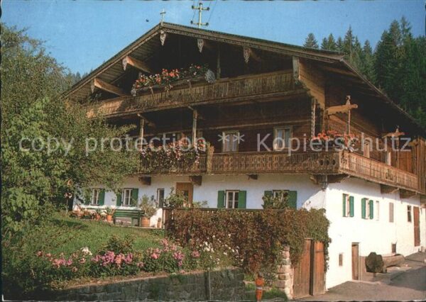Scheffau Wilden Kaiser Urlaub am Bauernhof Oberseebach Kaiserg
