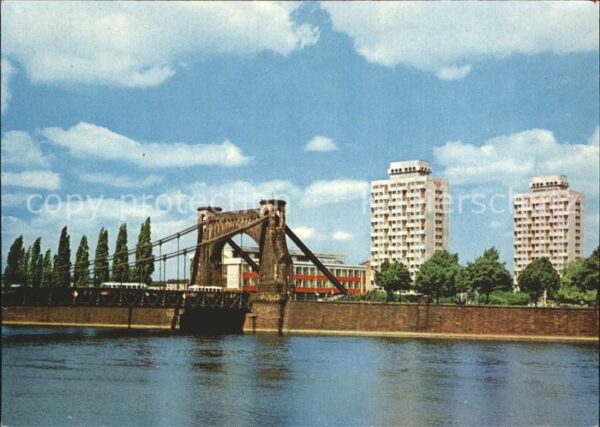 Wroclaw Most Grunwaldzki Brücke Hochhaus