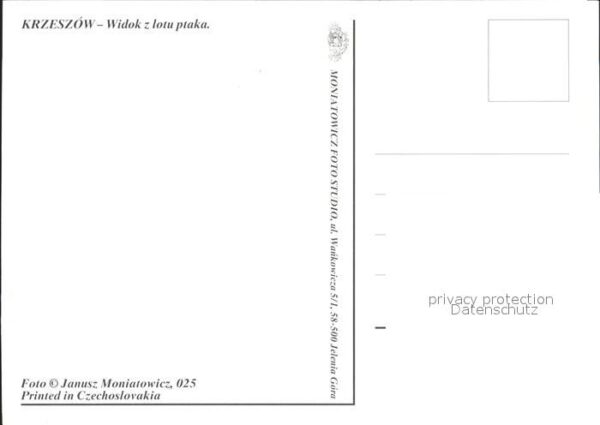 Krzeszow Widok z lotu ptaka Klosterkirche Fliege – Bild 2