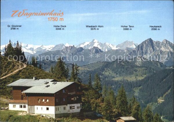 Wagrain Salzburg Wagrainerhaus Wandergebiet Alpenpanoram
