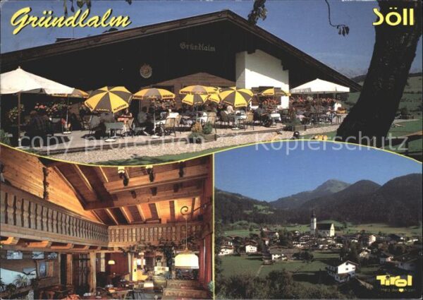 Soell Tirol Wandergebiet Söll Hochsöll Bergrestaura