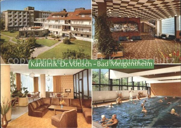 Bad Mergentheim Kurklinik Dr Vötisch Foyer Hallenbad