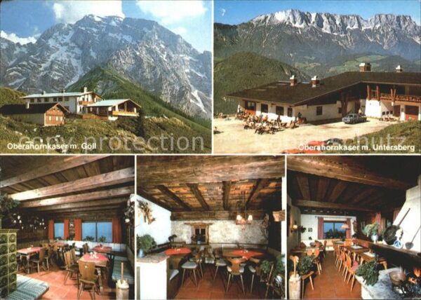Berchtesgaden Berggaststätte Oberahornkaser Autorasts