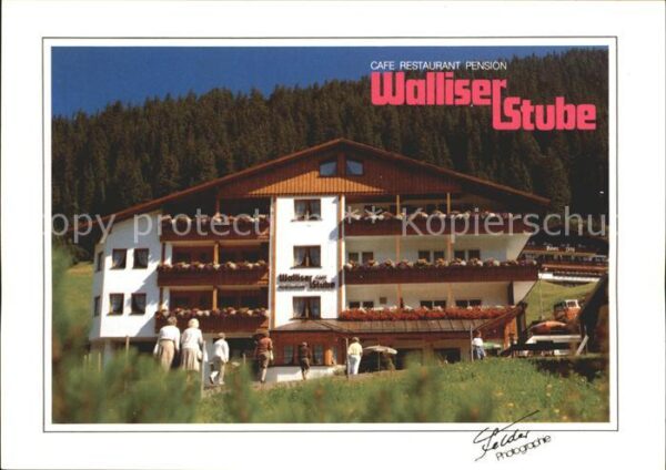 Damuels Vorarlberg Cafe Restaurant Pension Walliser Stube