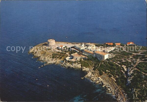 Alghero Hotel El Faro Fliegeraufnahme