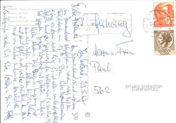 Vieste Foggia Testa del Gargano Pugnochiuso Albergo d – Bild 2