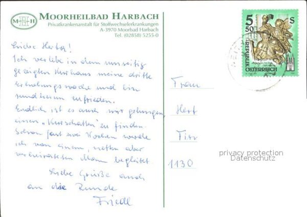 Moorbad Harbach Moorheilbad Privatkrankenanstalt für St – Bild 2