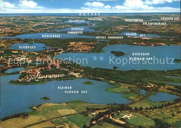 Ploen See Naturpark Holsteinische Schweiz Flieger