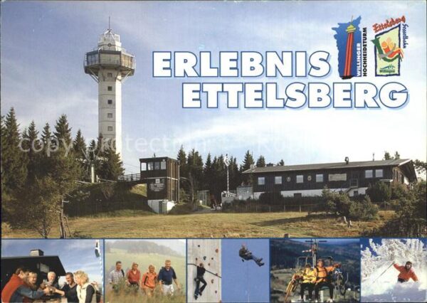 Willingen Sauerland Erlebnispark Ettelsberg Seilbahn Turm K