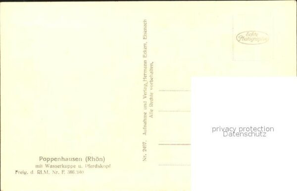 Poppenhausen Wasserkuppe mit Pferdskopf Fliegeraufnahme – Bild 2
