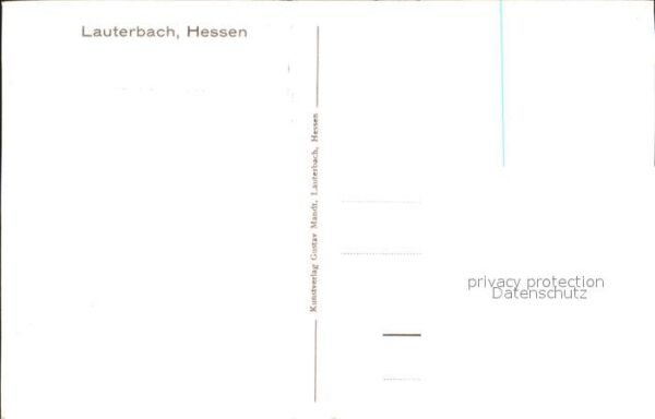 Lauterbach Hessen Dorfpartie Fachwerkhäuser – Bild 2