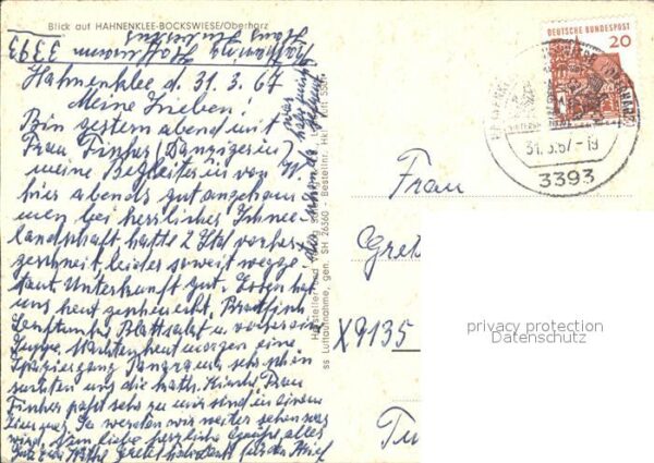 Hahnenklee-Bockswiese Harz Fliegeraufnahme – Bild 2