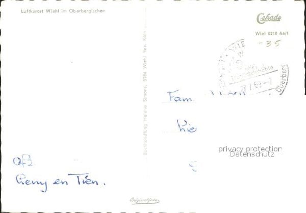 Wiehl Oberbergischer Kreis Teilansicht – Bild 2