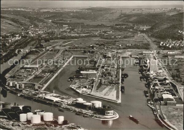 Stuttgart Neckarhafen Fliegeraufnahme