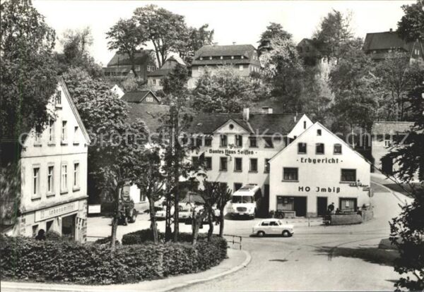 Seiffen Erzgebirge Gaststätte Buntes Haus