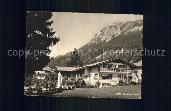 Oberstdorf Gästehaus Kölbl