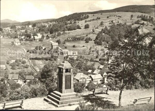 Goldlauter-Heidersbach Panorama Gedenkstätte