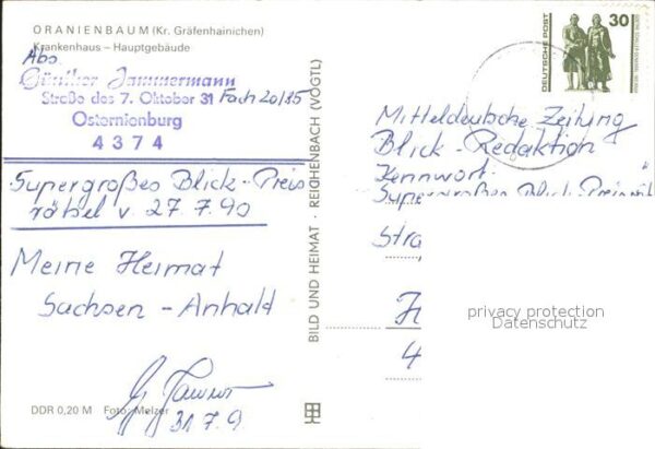 Oranienbaum Krankenhaus Hauptgebäude – Bild 2