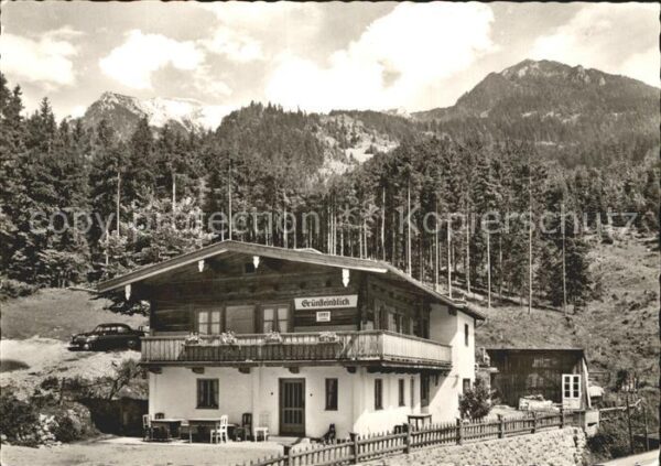 Koenigssee Fremdenpension Grünsteinblick