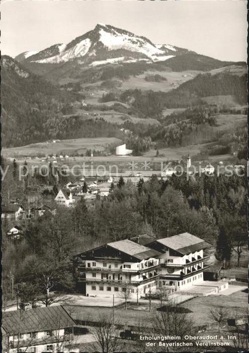 Oberaudorf Panorama Erholungsheim der Bayr Vereins