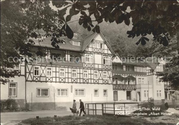 Bad Blankenburg FDGB Erholungsheim Albert Hähnel