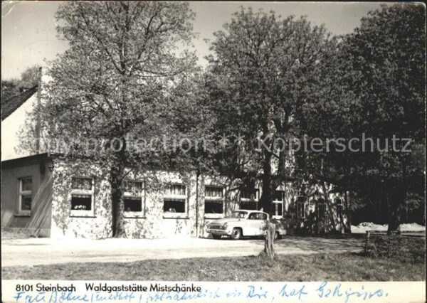 Steinbach Moritzburg Waldgaststätte Mistschänke
