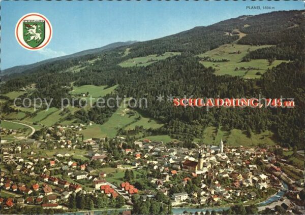 Schladming Obersteiermark Fliegeraufnahme